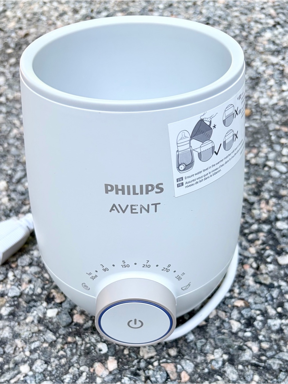 Philips Avent Baby Bottle Warmer — White